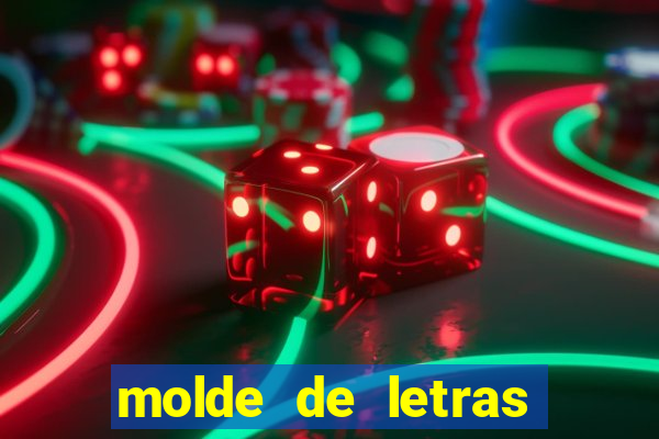 molde de letras feliz natal para imprimir